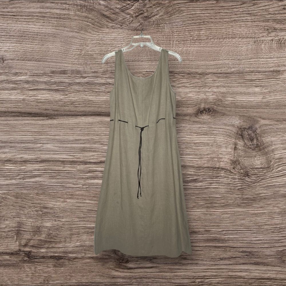Dana B & Karen Linen Dress SIZE 8